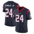 Johmsee H.Texans #24 Derek Stingley Jr. Player Navy Limited Vapor Untouchable Home Game Stitched Jerseys