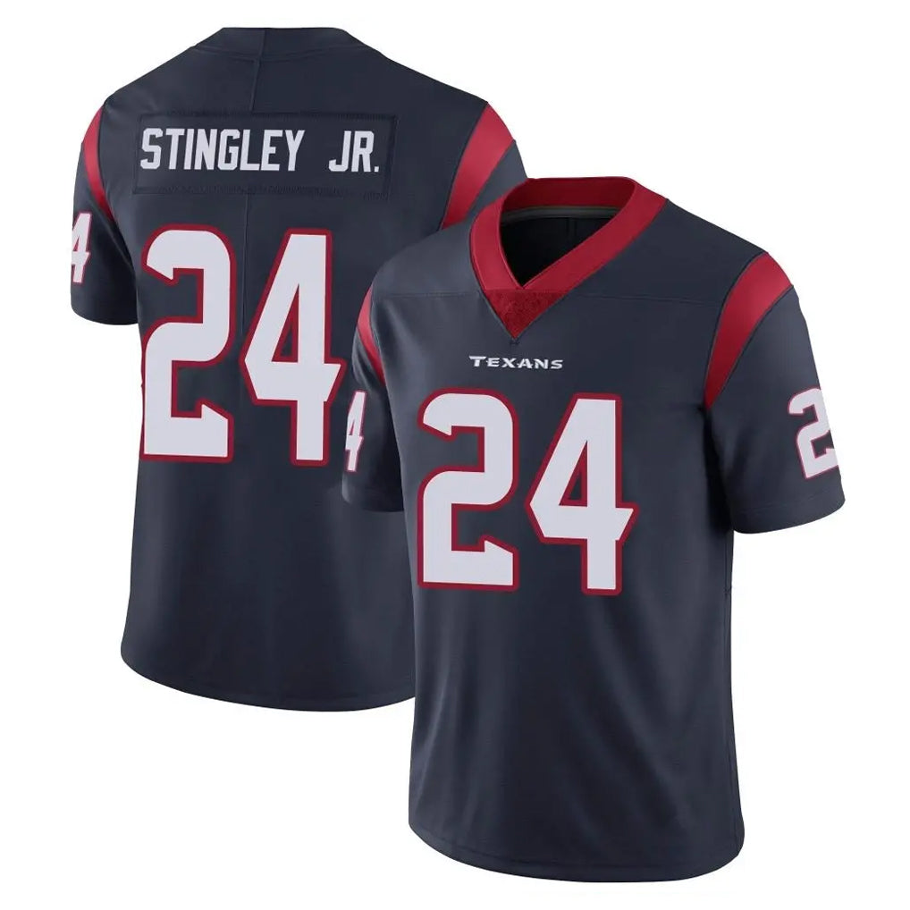Johmsee H.Texans #24 Derek Stingley Jr. Player Navy Limited Vapor Untouchable Home Game Stitched Jerseys