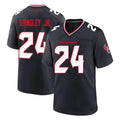 Johmsee H.Texans #24 Derek Stingley Jr. Player Navy Team Home Game Stitched Jerseys