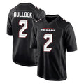 Johmsee H.Texans #2 Calen Bullock Player Carbon Black Fashion Home Game Stitched Jerseys