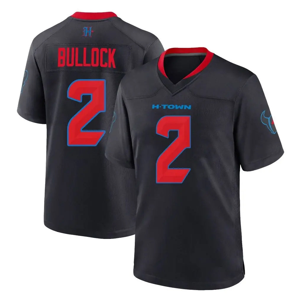 Johmsee H.Texans #2 Calen Bullock Player Navy 2nd Alternate Home Game Stitched Jerseys