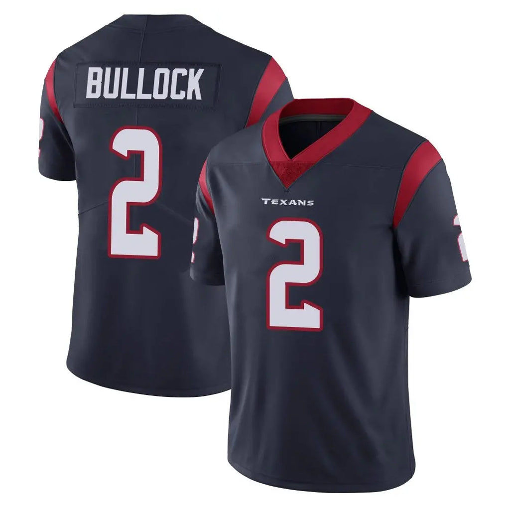 Johmsee H.Texans #2 Calen Bullock Player Navy Limited Vapor Untouchable Home Game Stitched Jerseys