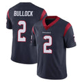 Johmsee H.Texans #2 Calen Bullock Player Navy Limited Vapor Untouchable Home Game Stitched Jerseys