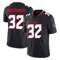 Johmsee H.Texans #32 David Montgomery Player Navy Limited Alternate Vapor F.U.S.E. Home Game Stitched Jerseys