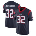 Johmsee H.Texans #32 David Montgomery Player Navy Limited Vapor Untouchable Home Game Stitched Jerseys