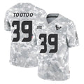 Johmsee H.Texans #39 Henry To'oTo'o Player Arctic Camo Salute To Service Limited Game Stitched Jerseys