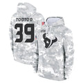 Johmsee H.Texans #39 Henry To'oTo'o Player Arctic Camo Salute to Service Hoodies Limited Game Stitched Jerseys