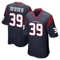 Johmsee H.Texans #39 Henry To'oTo'o Player Navy Home Game Stitched Jerseys