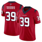 Johmsee H.Texans #39 Henry To'oTo'o Player Red Limited Vapor F.U.S.E. Home Game Stitched Jerseys