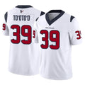 Johmsee H.Texans #39 Henry To'oTo'o Player White Limited Vapor F.U.S.E. Home Game Stitched Jerseys