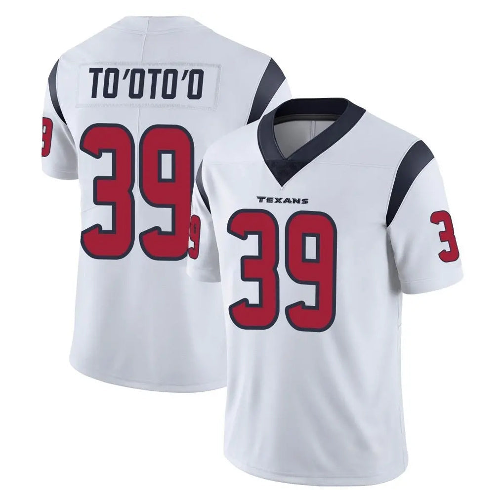 Johmsee H.Texans #39 Henry To'oTo'o Player White Limited Vapor Untouchable Home Game Stitched Jerseys