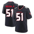Johmsee H.Texans #51 Will Anderson Jr. Player Navy Team Home Game Stitched Jerseys