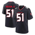 Johmsee H.Texans #51 Will Anderson Jr. Player Navy Team Home Game Stitched Jerseys