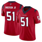 Johmsee H.Texans #51 Will Anderson Jr. Player Red Limited Vapor F.U.S.E. Home Game Stitched Jerseys