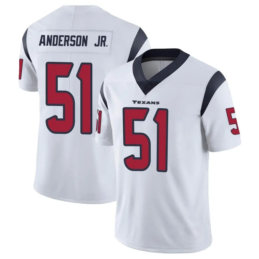 Johmsee H.Texans #51 Will Anderson Jr. Player White Limited Vapor Untouchable Home Game Stitched Jerseys