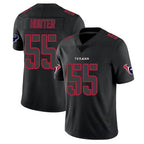 Johmsee H.Texans #55 Danielle Hunter Player Black Impact Limited Game Stitched Jerseys