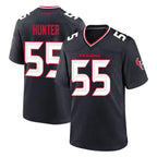 Johmsee H.Texans #55 Danielle Hunter Player Navy Team Home Game Stitched Jerseys