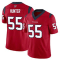 Johmsee H.Texans #55 Danielle Hunter Player Red Limited Vapor F.U.S.E. Home Game Stitched Jerseys