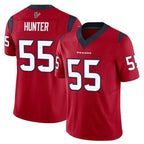 Johmsee H.Texans #55 Danielle Hunter Player Red Limited Vapor F.U.S.E. Home Game Stitched Jerseys