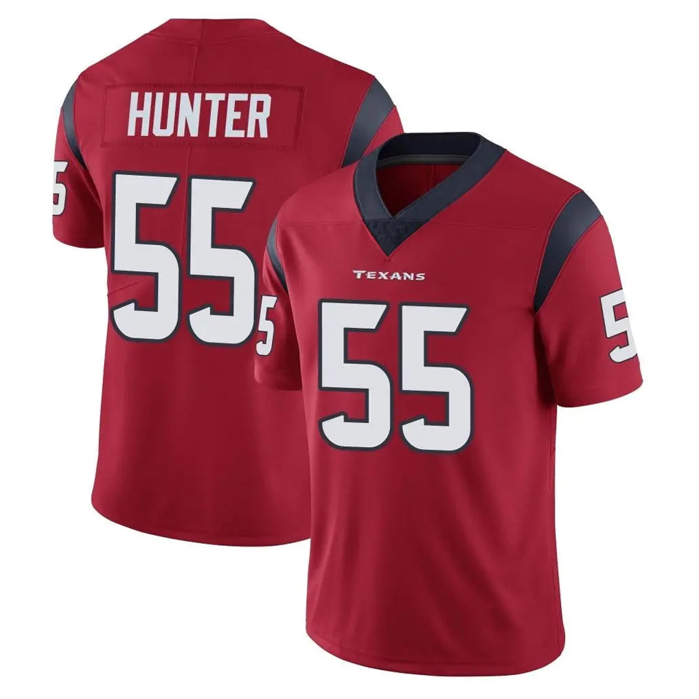 Johmsee H.Texans #55 Danielle Hunter Player Red Limited Vapor Untouchable Home Game Stitched Jerseys