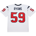Johmsee H.Texans #59 DeMeco Ryans Mitchell & Ness White 2006 Legacy Replica Jersey Stitched Puhic