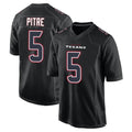 Johmsee H.Texans #5 Jalen Pitre Player Black Fashion Home Game Stitched Jerseys