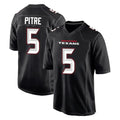 Johmsee H.Texans #5 Jalen Pitre Player Carbon Black Fashion Home Game Stitched Jerseys