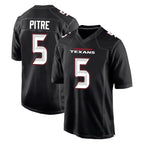 Johmsee H.Texans #5 Jalen Pitre Player Carbon Black Fashion Home Game Stitched Jerseys