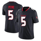 Johmsee H.Texans #5 Jalen Pitre Player Navy Limited Alternate Vapor F.U.S.E. Home Game Stitched Jerseys