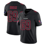 Johmsee H.Texans #69 Ed Ingram Player Black Impact Limited Game Stitched Jerseys