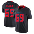 Johmsee H.Texans #69 Ed Ingram Player Navy Limited 2nd Alternate Vapor F.U.S.E. Home Game Stitched Jerseys