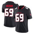 Johmsee H.Texans #69 Ed Ingram Player Navy Limited Alternate Vapor F.U.S.E. Home Game Stitched Jerseys