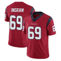 Johmsee H.Texans #69 Ed Ingram Player Red Limited Vapor Untouchable Home Game Stitched Jerseys