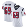 Johmsee H.Texans #69 Ed Ingram Player White Limited Vapor Untouchable Home Game Stitched Jerseys