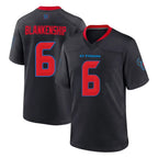 Johmsee H.Texans #6 Reed Blankenship Player Navy 2nd Alternate Home Game Stitched Jerseys