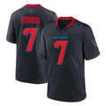 Johmsee H.Texans #7 CJ Stroud Player Navy 2nd Alternate Home Game Stitched Jerseys
