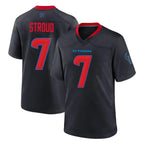 Johmsee H.Texans #7 CJ Stroud Player Navy 2nd Alternate Home Game Stitched Jerseys