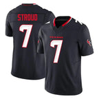 Johmsee H.Texans #7 CJ Stroud Player Navy Limited Alternate Vapor F.U.S.E. Home Game Stitched Jerseys