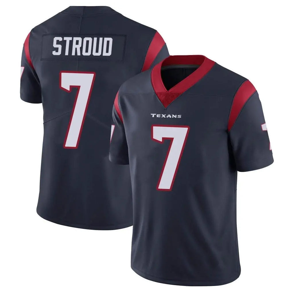 Johmsee H.Texans #7 CJ Stroud Player Navy Limited Vapor Untouchable Home Game Stitched Jerseys