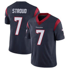 Johmsee H.Texans #7 CJ Stroud Player Navy Limited Vapor Untouchable Home Game Stitched Jerseys