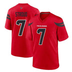 Johmsee H.Texans #7 CJ Stroud Player Red Alternate Home Game Stitched Jerseys