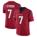 Johmsee H.Texans #7 CJ Stroud Player Red Limited Vapor Untouchable Home Game Stitched Jerseys