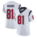 Johmsee H.Texans #81 Jayden Higgins Player White Limited Vapor Untouchable Home Game Stitched Jerseys
