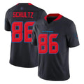 Johmsee H.Texans #86 Dalton Schultz Player Navy Limited 2nd Alternate Vapor F.U.S.E. Home Game Stitched Jerseys