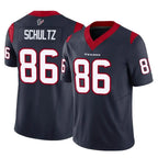 Johmsee H.Texans #86 Dalton Schultz Player Navy Limited Vapor F.U.S.E. Home Game Stitched Jerseys