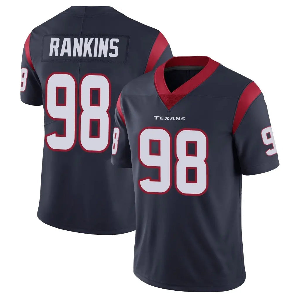 Johmsee H.Texans #98 Sheldon Rankins Player Navy Limited Vapor Untouchable Home Game Stitched Jerseys