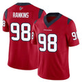 Johmsee H.Texans #98 Sheldon Rankins Player Red Limited Vapor F.U.S.E. Home Game Stitched Jerseys