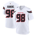 Johmsee H.Texans #98 Sheldon Rankins Player White Home Game Stitched Jerseys