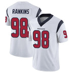 Johmsee H.Texans #98 Sheldon Rankins Player White Limited Vapor Untouchable Home Game Stitched Jerseys