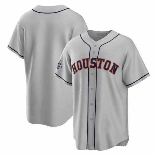 Houston Astros 2025 All-Star Game Away Replica Jersey - Gray Stitched Baseball Jersey